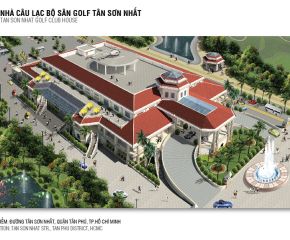 NHÀ CÂU LẠC BỘ SÂN GOLF TÂN SƠN NHẤT