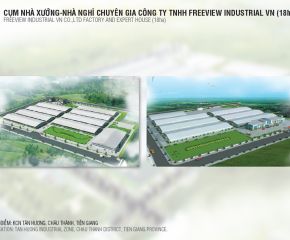 CỤM NHÀ XƯỞNG - NHÀ NGHỈ CHUYÊN GIA CÔNG TY TNHH FREEVIEW INDUSTRIAL VN