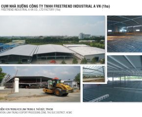 NHÀ XƯỞNG CÔNG TY TNHH FREETREND INDUSTRIAL A VN