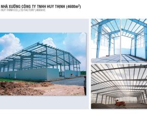 NHÀ XƯỞNG CÔNG TY TNHH HUY THỊNH